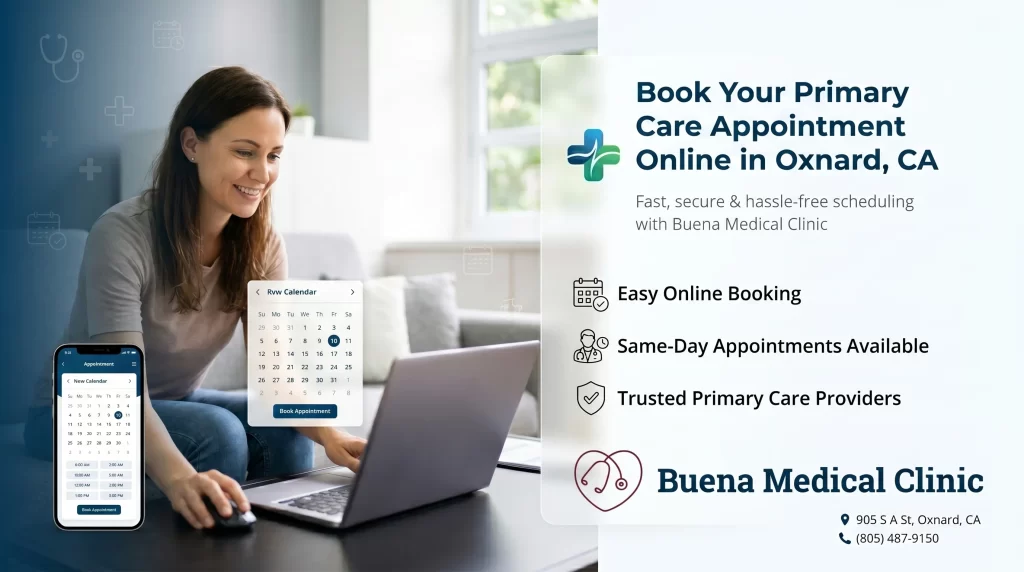 How to Book an Online Appointment with a Primary Care Provider in Oxnard CA