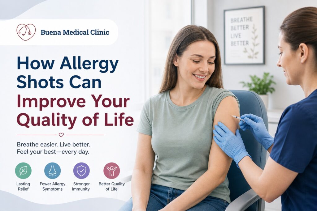 How Allergy Shots Improve Daily Life | Allergy Clinic in Oxnard, CA