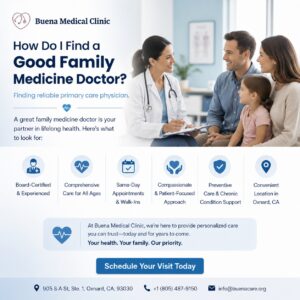 1. Family Medicine Doctor in Oxnard CA consulting with patient