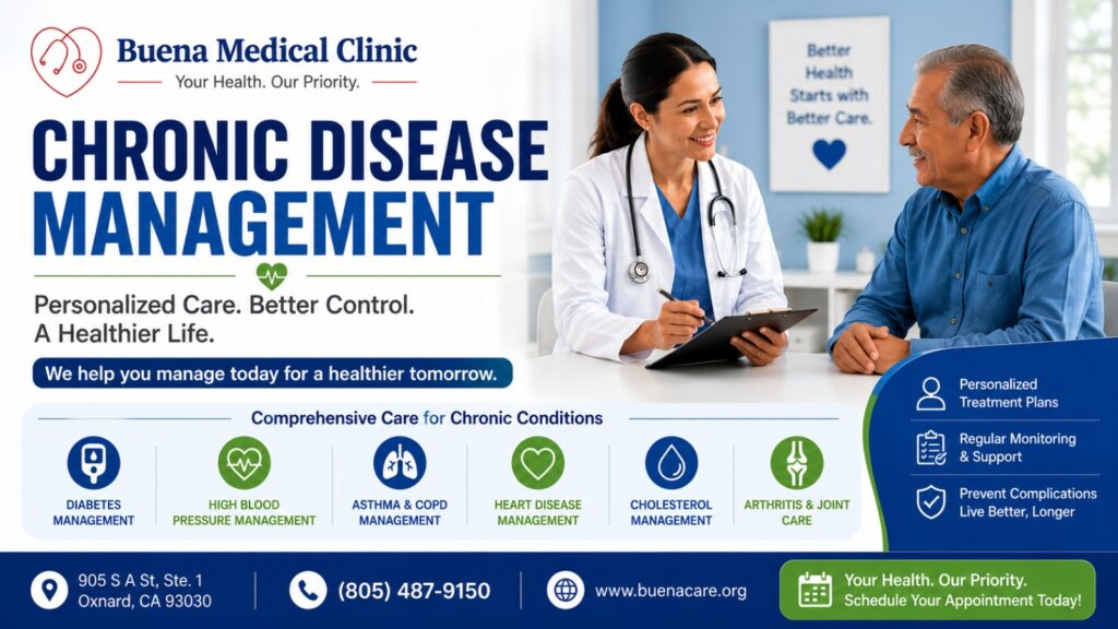 Chronic Disease Management in Oxnard, CA