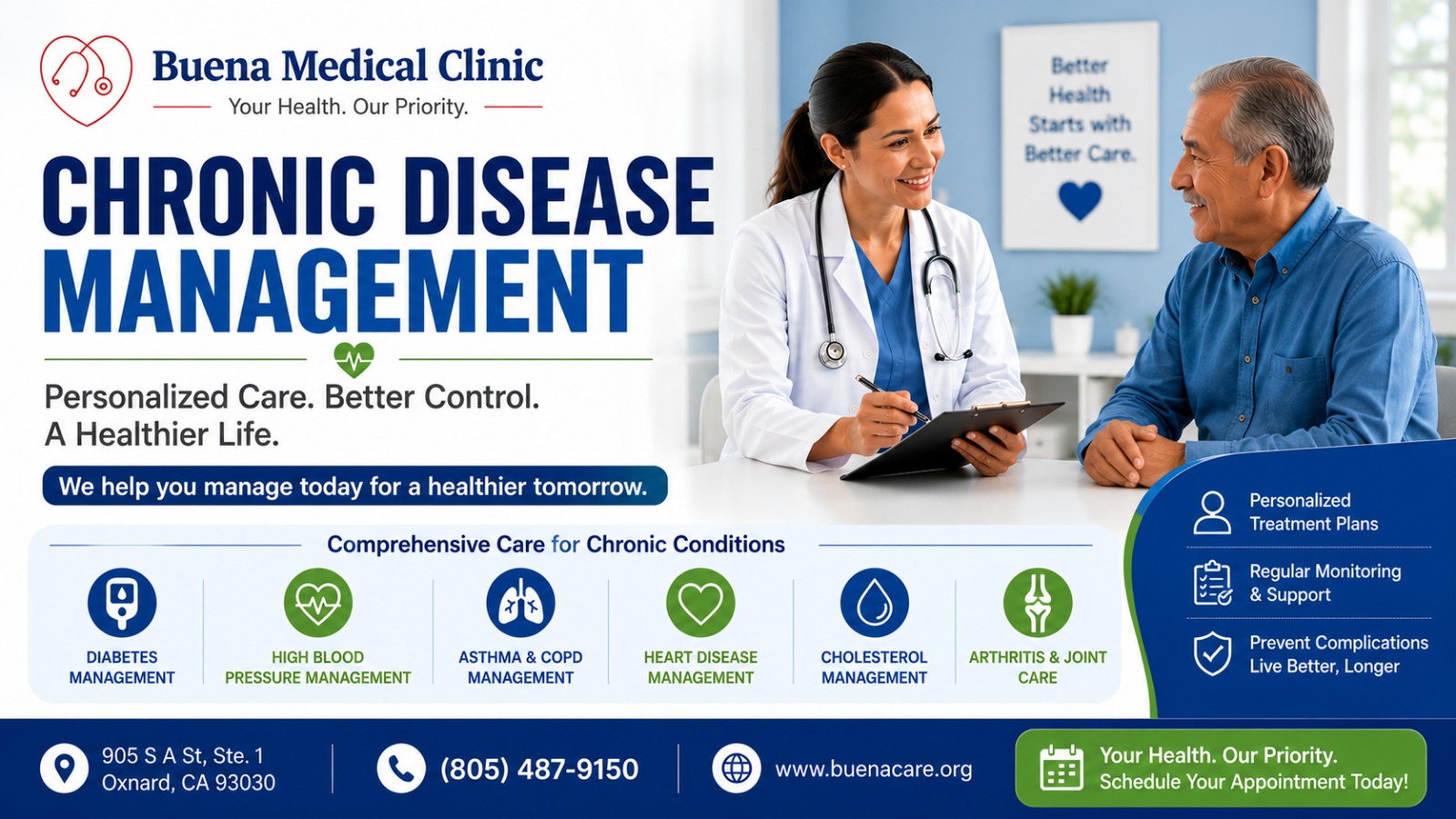 Chronic Disease Management in Oxnard, CA